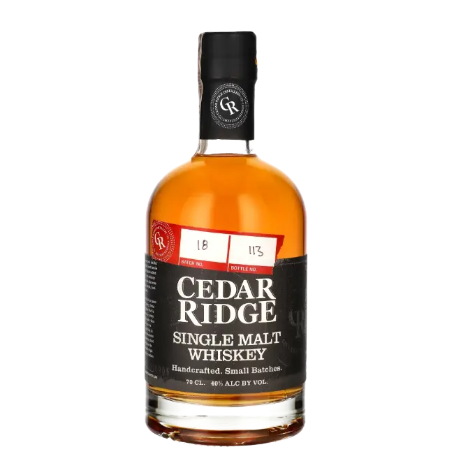 zdjęcie produktu CEDAR RIDGE SINGLE MALT 40% 0,7L 0