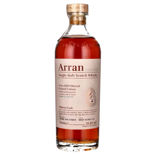 zdjęcie produktu ARRAN SHERRY CASK MALT 55,8% 0,7L 2