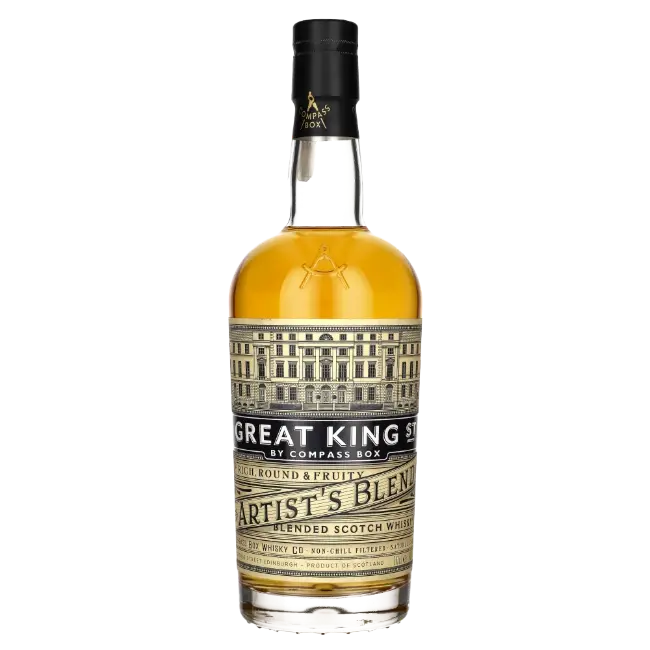 zdjęcie produktu COMPASS BOX GREAT KING STREET ARTIST BLEND 43% 0,7L 0