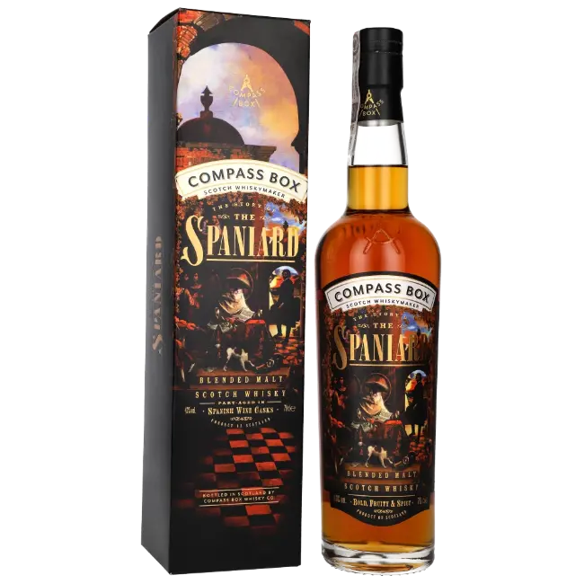 zdjęcie produktu COMPASS BOX STORY OF THE SPANIARD 43% 0,7L 0