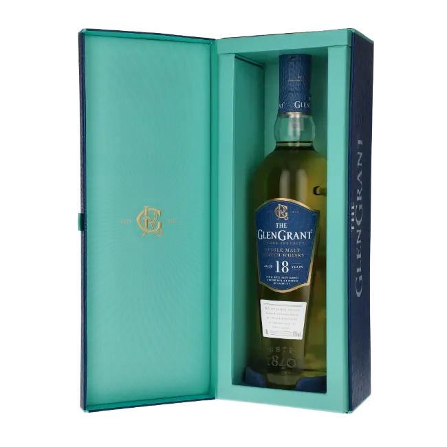 zdjęcie produktu GLEN GRANT 18Y 43% 0,7L 3