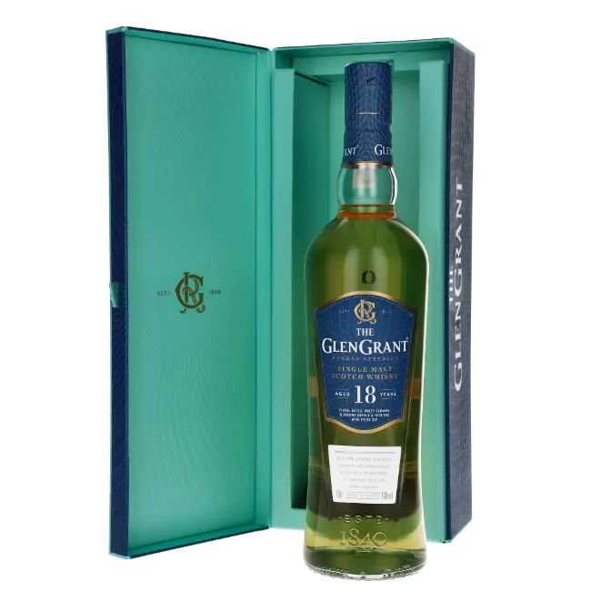zdjęcie produktu GLEN GRANT 18Y 43% 0,7L 4