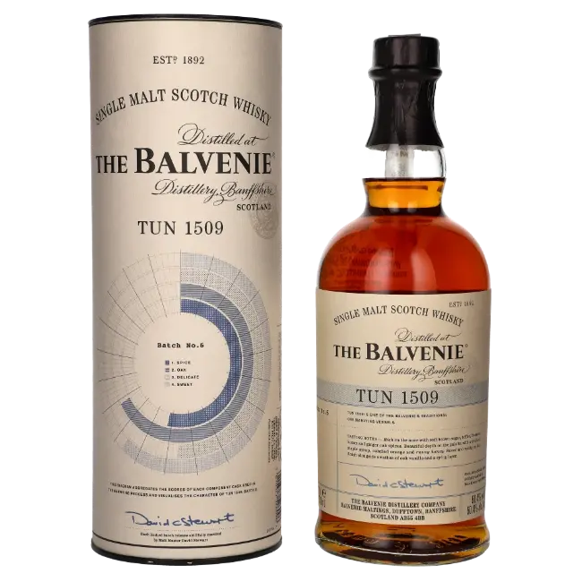 zdjęcie produktu BALVENIE TUN 1509 BATCH 6 50,4% 0,7L 0