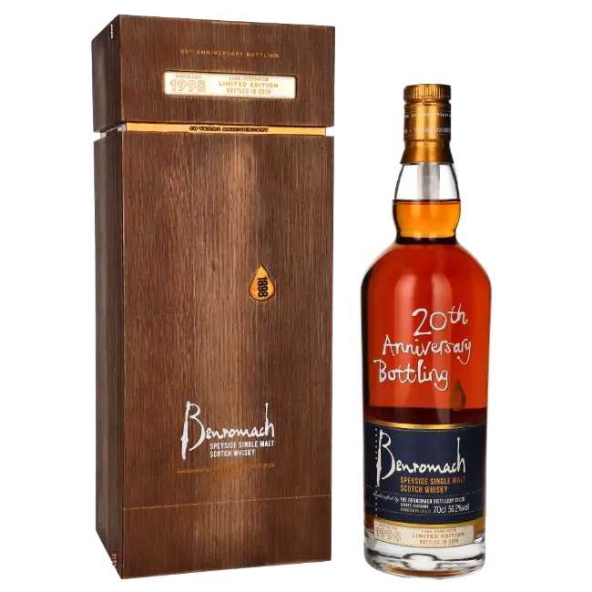 zdjęcie produktu BENROMACH 20TH ANNIVERSARY 1998/2018 56,2% 0,7L 0