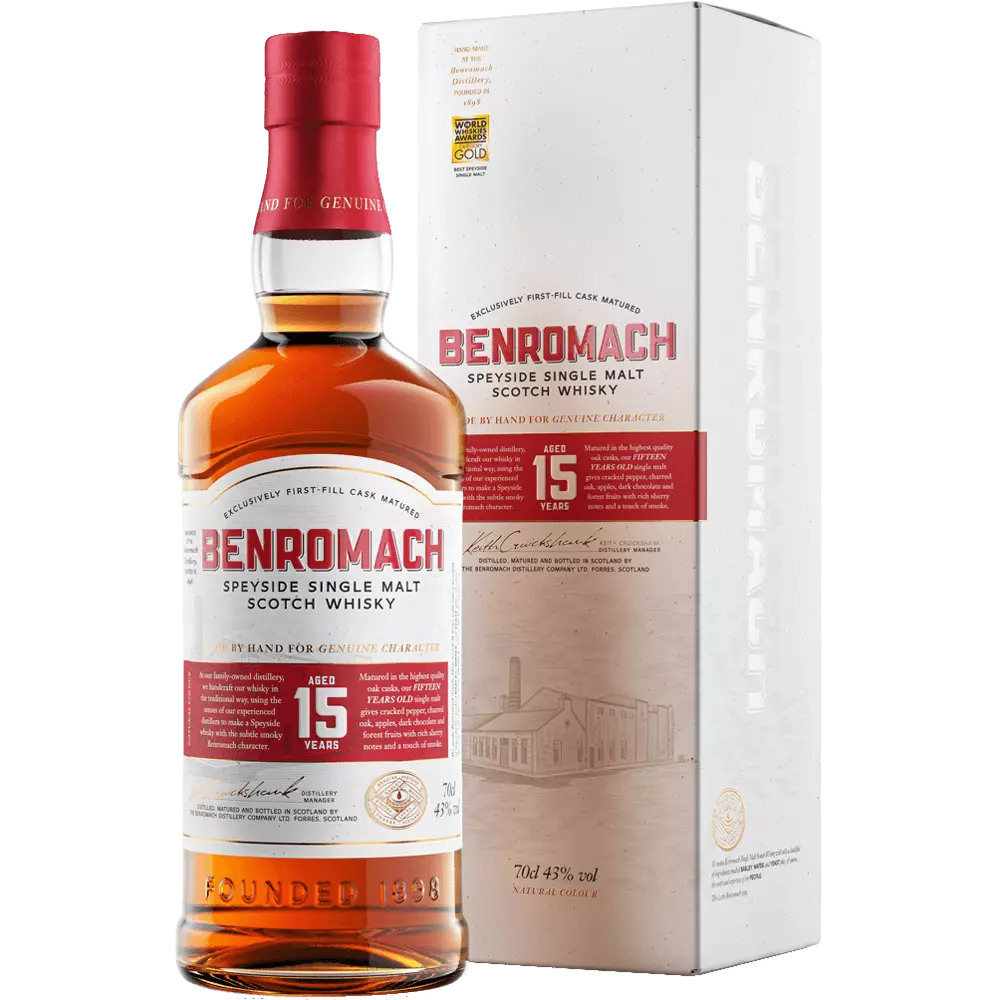 🥃Whisky BENROMACH. Znaleziono 12.