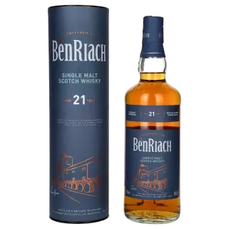 zdjęcie produktu BENRIACH 21Y FOUR CASKS 46% 0,7L GB