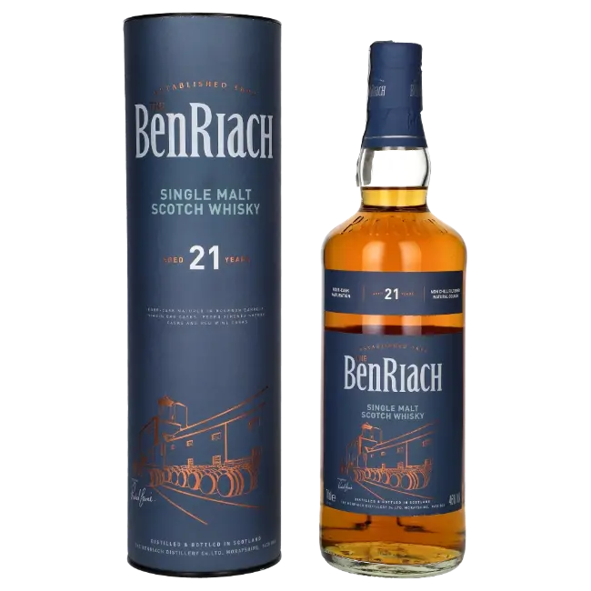 zdjęcie produktu BENRIACH 21Y FOUR CASKS 46% 0,7L 0