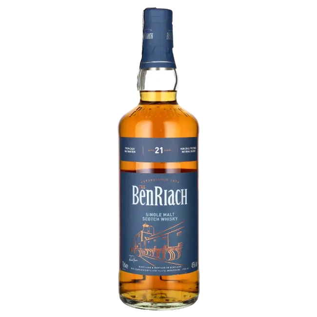 zdjęcie produktu BENRIACH 21Y FOUR CASKS 46% 0,7L 1