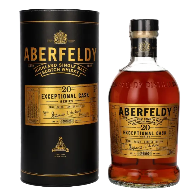 zdjęcie produktu ABERFELDY 20Y EXCEPITONAL CASK 43% 0,7L 0