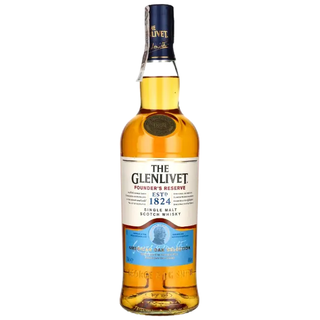 zdjęcie produktu GLENLIVET FOUNDERS RESERVE 40% 0,7L - BEZ OPAKOWANIA 0