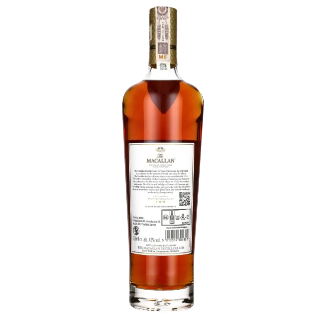 zdjęcie produktu MACALLAN 18 Y DOUBLE CASK 43% 0,7L 2