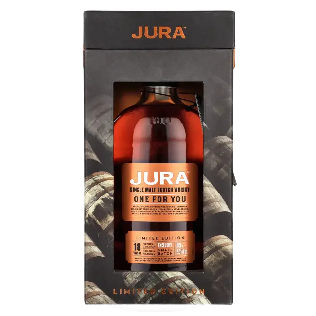 zdjęcie produktu ISLE OF JURA 18Y ONE FOR YOU 52,5% 0,7L GB 0