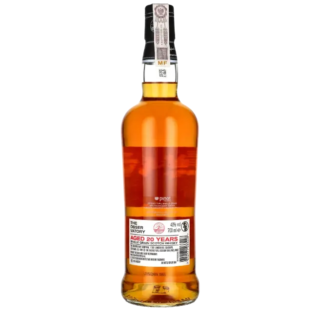 zdjęcie produktu GREIGN THE OBSERVATORY 20YO 40% 0,7L 2
