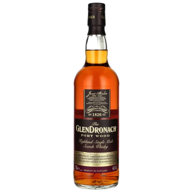 zdjęcie produktu GLENDRONACH PORT WOOD 46% 0,7L 1