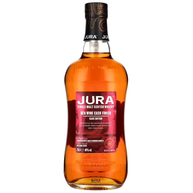 zdjęcie produktu ISLE OF JURA RED WINE CASK 40% 0,7L 1