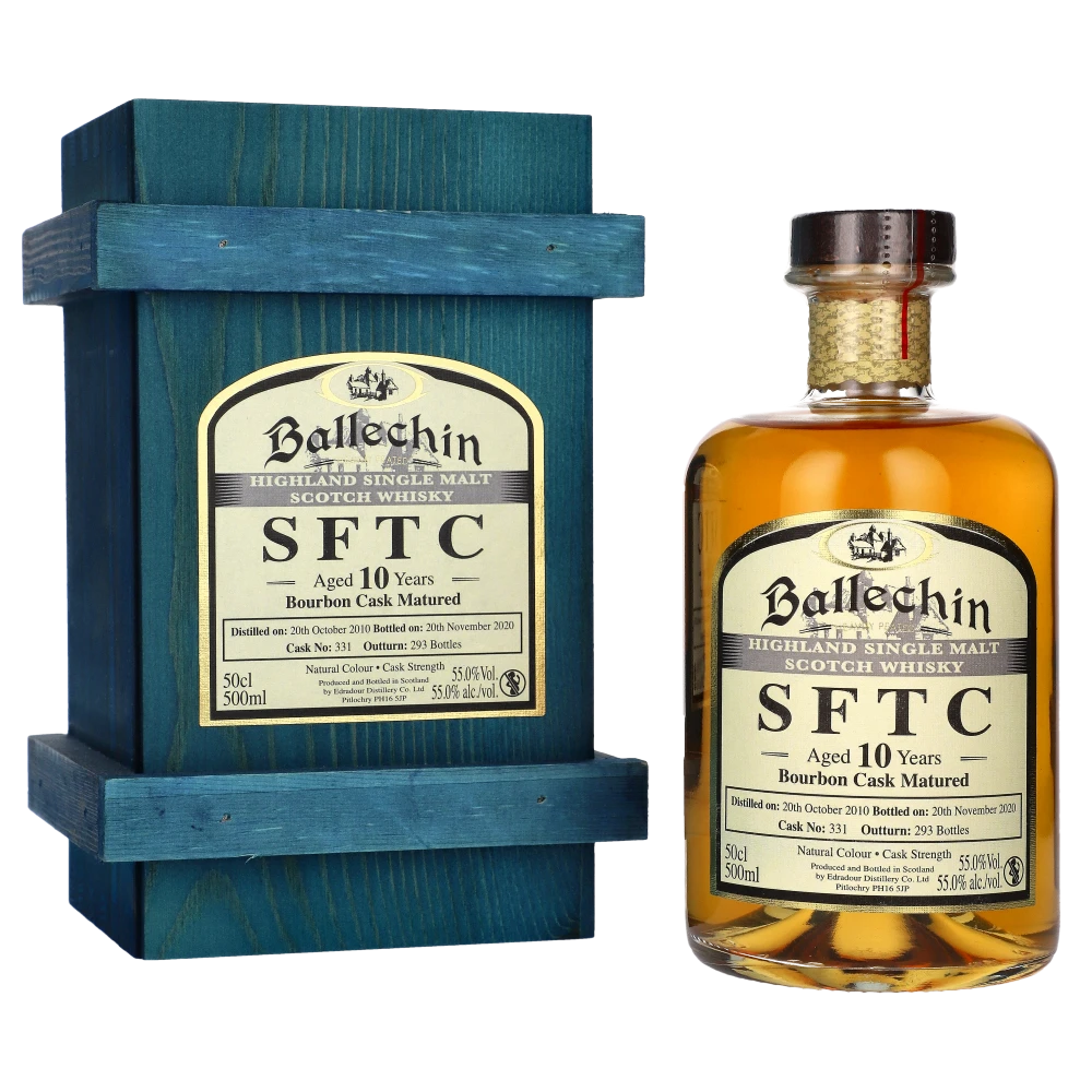 Edradour Sftc 10 YO Bourbon 2010
