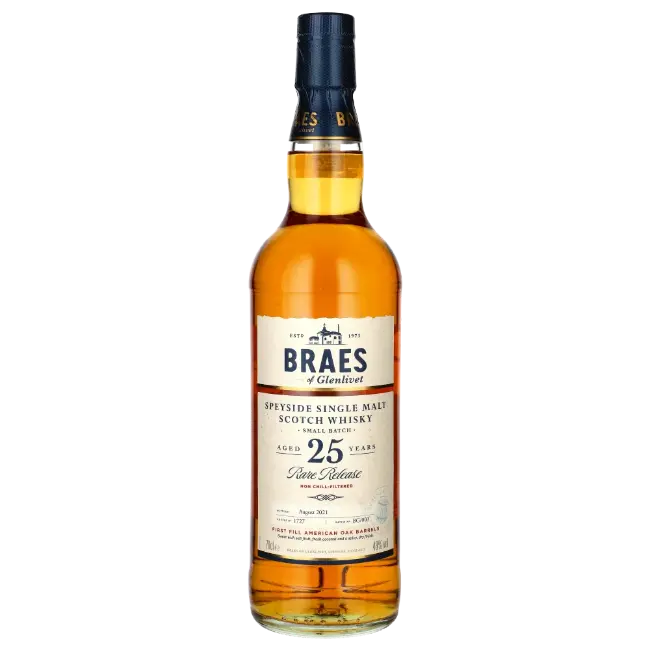 zdjęcie produktu BRAES OF GLENLIVET 25Y 48% 0,7L 1