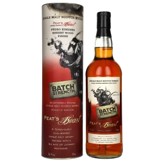 zdjęcie produktu PEAT'S BEAST CASK STRENGTH PX SHERRY 54,1% 0,7L