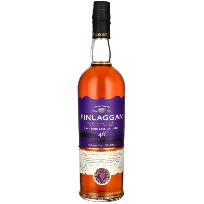 zdjęcie produktu FINLAGGAN RED WINE CASK MATURED 46% 0,7L  - BEZ OPAKOWANIA 0