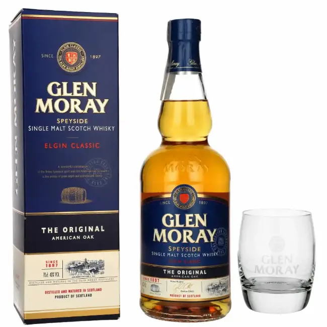 zdjęcie produktu GLEN MORAY THE ORIGINAL AMERICAN OAK 40% 0,7L 0