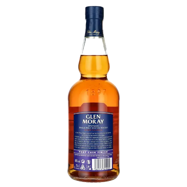 zdjęcie produktu GLEN MORAY PORT 40% 0,7L 1