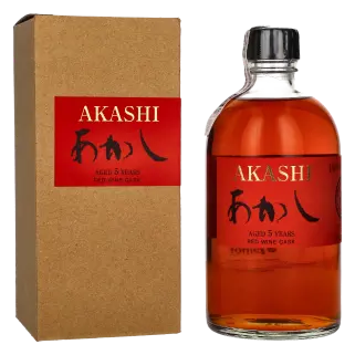 zdjęcie produktu AKASHI JAPANESE 5 Y  RED WINE 50% 0,5L