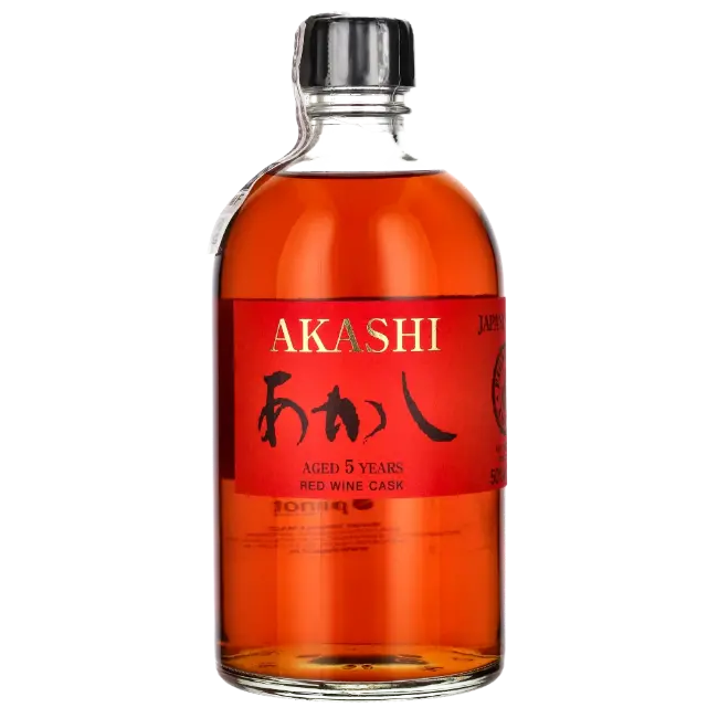 zdjęcie produktu AKASHI JAPANESE 5 Y  RED WINE 50% 0,5L 1