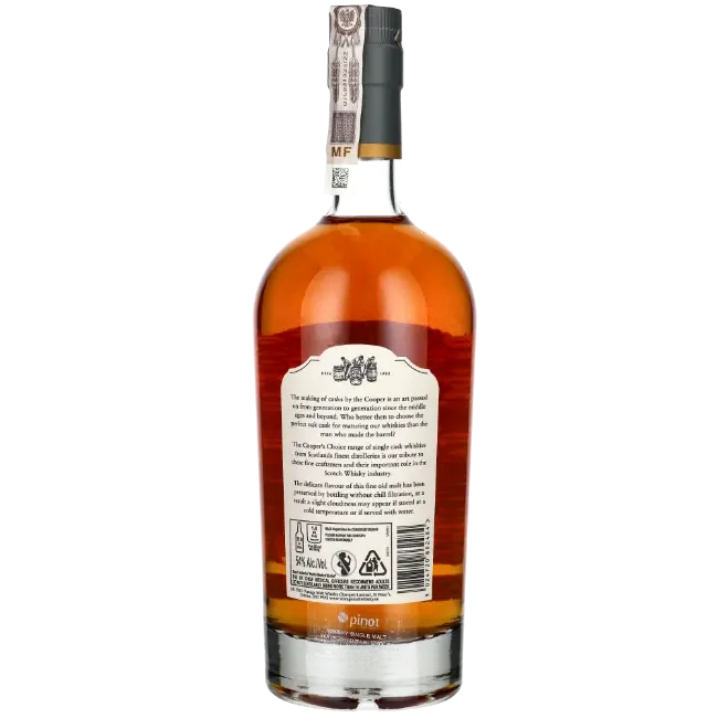 zdjęcie produktu COOPERS CHOICE INCHGOWER 12 Y 2010 MADEIRA CASK FINISH 54% 0,7L 2