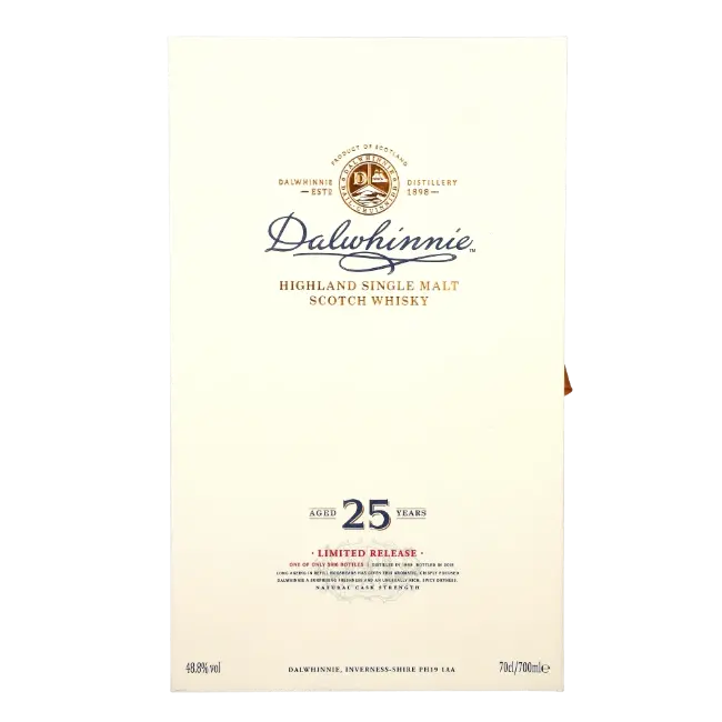 zdjęcie produktu DALWHINNIE 25 Y 0.7L 48,8% 1