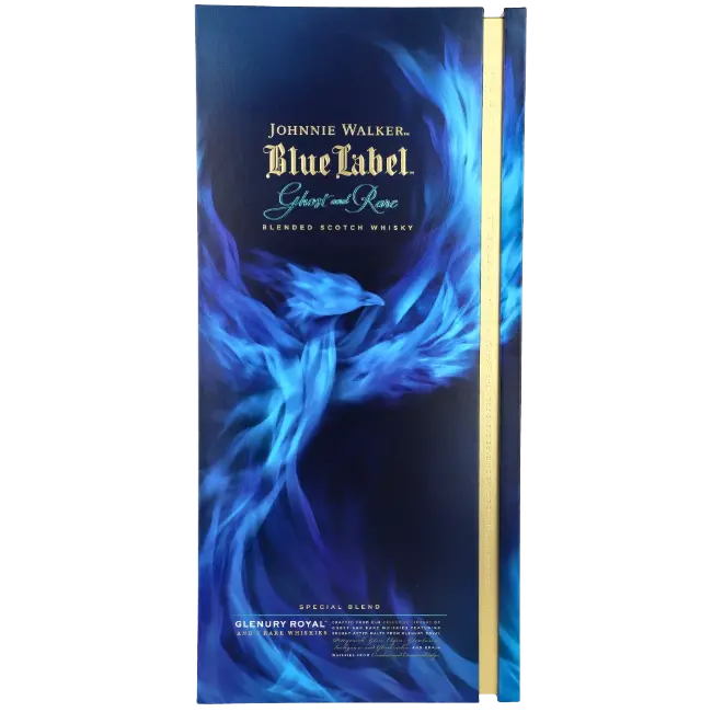 zdjęcie produktu JOHNNIE WALKER BLUE LABEL GHOST AND RARE GLENURY ROYAL 43,8% 0,7L 6