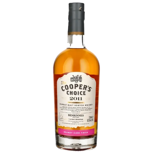 zdjęcie produktu COOPERS CHOICE BENRINNES 2011 11 Y BRANDY CASK FINISH 50,5% 0,7L 1