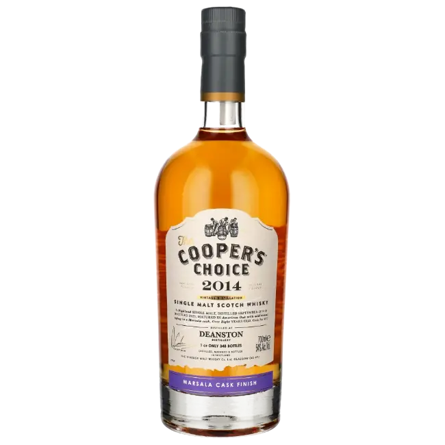 zdjęcie produktu COOPERS CHOICE DEANSTON 2014 8 Y MARSALA CASK FINISH 54% 0,7L 1