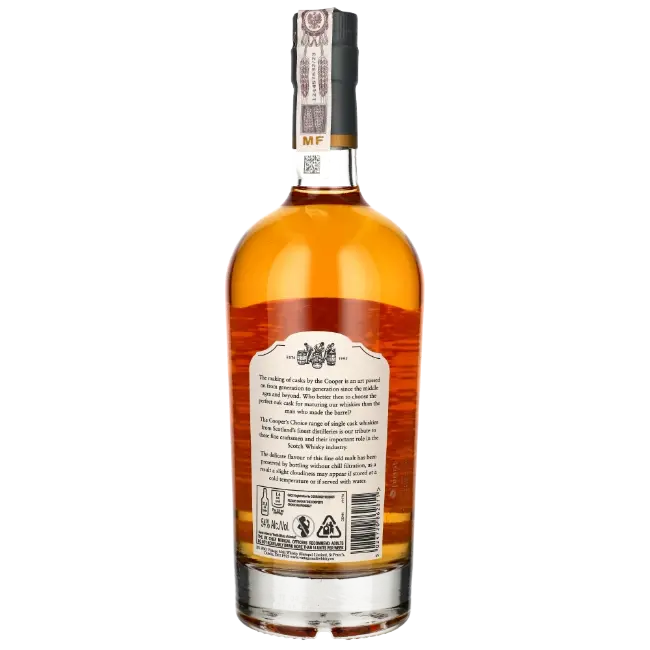 zdjęcie produktu COOPERS CHOICE DEANSTON 2014 8 Y MARSALA CASK FINISH 54% 0,7L 2