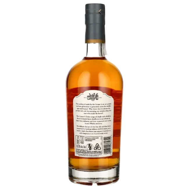 zdjęcie produktu COOPERS CHOICE GLENLOSSIE 2011 11 Y AMONTILLADO SHERRY CASK FINISH 53,5% 0,7L 2