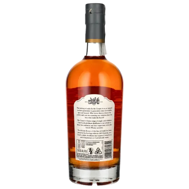 zdjęcie produktu COOPERS CHOICE GLENROTHES 2004 8 Y MARSALA CASK FINISH 59,5% 0,7L 2