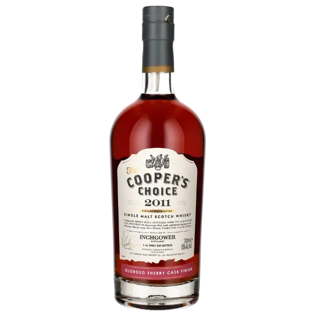 zdjęcie produktu COOPERS CHOICE INCHGOWER 2011 11 Y OLOROSO SHERRY CASK FINISH 55% 0,7L 1