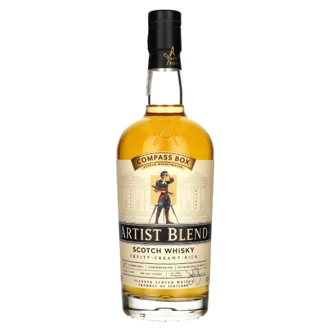 zdjęcie produktu COMPASS BOX ARTIST BLEND 43% 0,7L 0
