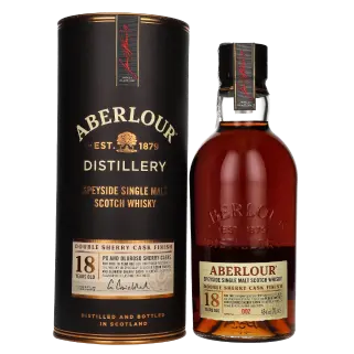 zdjęcie produktu ABERLOUR 18 Y DOUBLE SHERRY CASK FINISH BATCH 4 43% 0,7L
