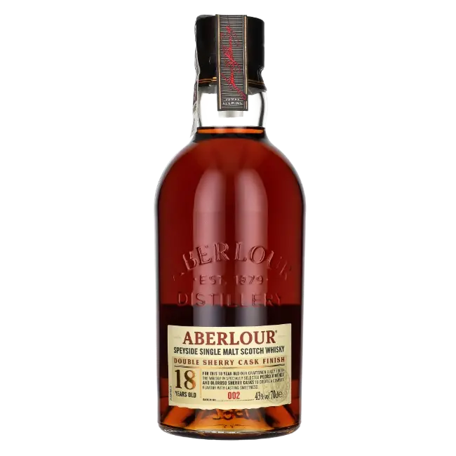 zdjęcie produktu ABERLOUR 18 Y DOUBLE SHERRY CASK FINISH BATCH 4 43% 0,7L 1
