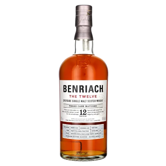 zdjęcie produktu BENRIACH 12Y THE TWELVE 46% 0,7L 1