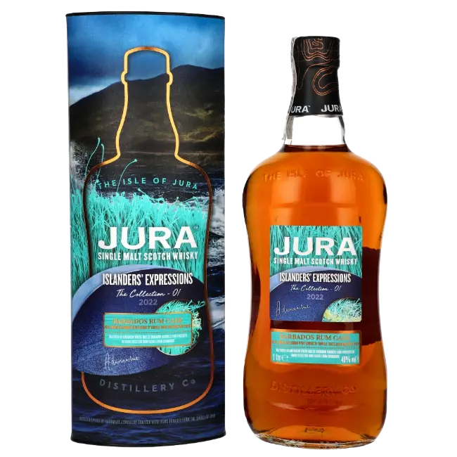 zdjęcie produktu JURA ISLANDERS EXPRESSIONS BARBADOS RUM CASK FINISH 40% 1L 0