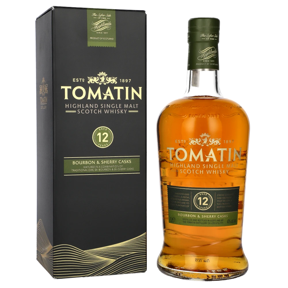 Tomatin 12 YO Bourbon & Sherry