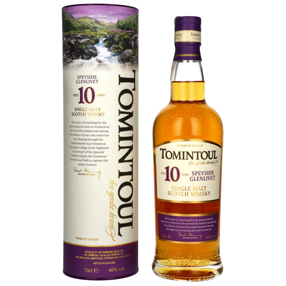 ウイスキー TOMINTOUL GLENLIVET 8 Years Old i119 🥃Destylarnia whisky Tomintoul Glenlivet Distillery - core