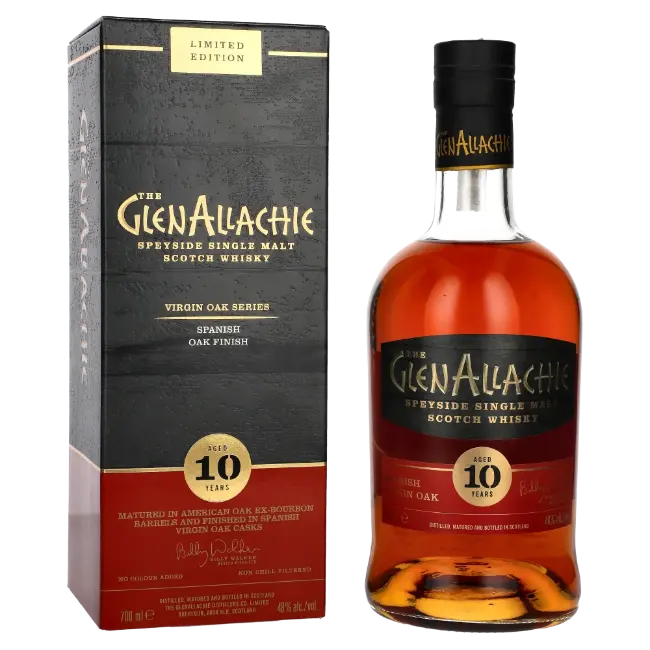 zdjęcie produktu GLENALLACHIE 10 Y SPANISH VIRGIN OAK 48% 0,7L 0