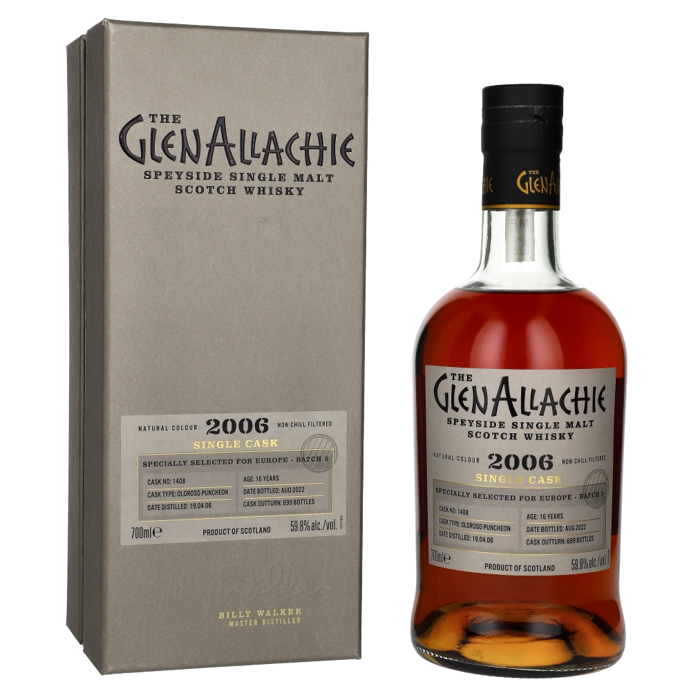 Glenallachie 16 YO Oloroso Puncheon 2006
