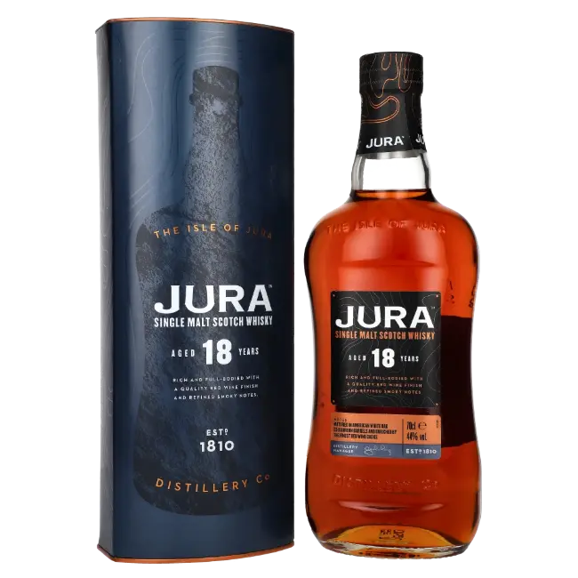 zdjęcie produktu ISLE OF JURA 18Y RED WINE 44% 0,7L 0