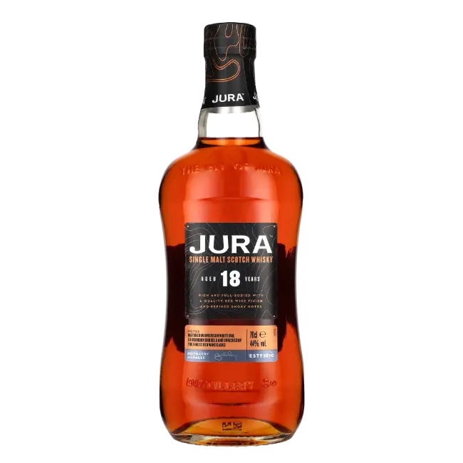 zdjęcie produktu ISLE OF JURA 18Y RED WINE 44% 0,7L 1