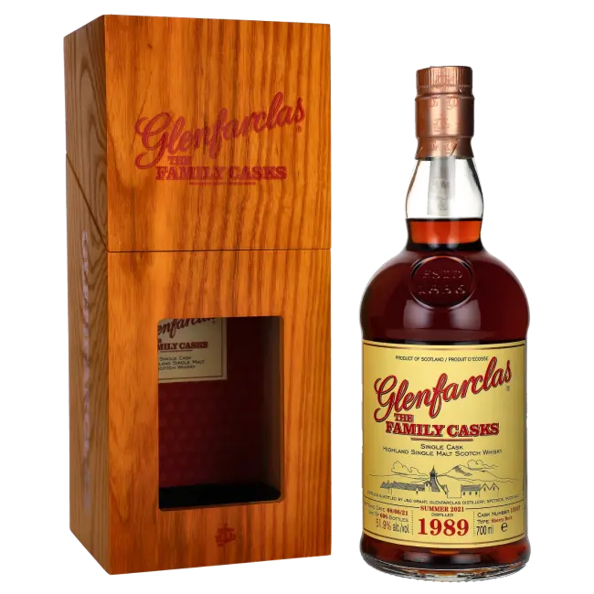 zdjęcie produktu GLENFARCLAS FAMILY 1989-2021 51,9% 0,7L 0