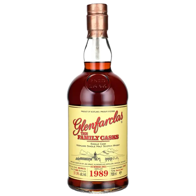 zdjęcie produktu GLENFARCLAS FAMILY 1989-2021 51,9% 0,7L 1