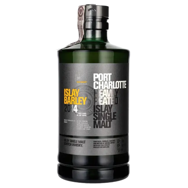 zdjęcie produktu BRUICHLADDICH PORT CHARLOTTE 2014 HEAVILY PEATED ISLAY BARLEY 50% 0,7L 0